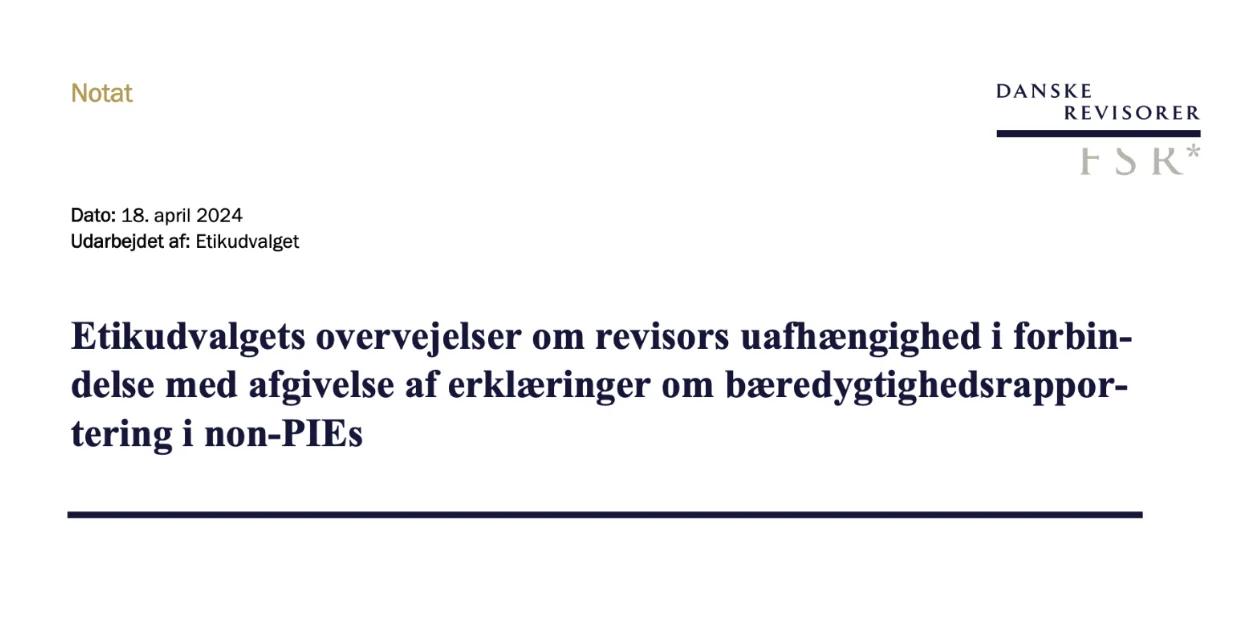 Hvad er rollefordelingen mellem revisor og rådgiver, når det kommer til CSRD?  