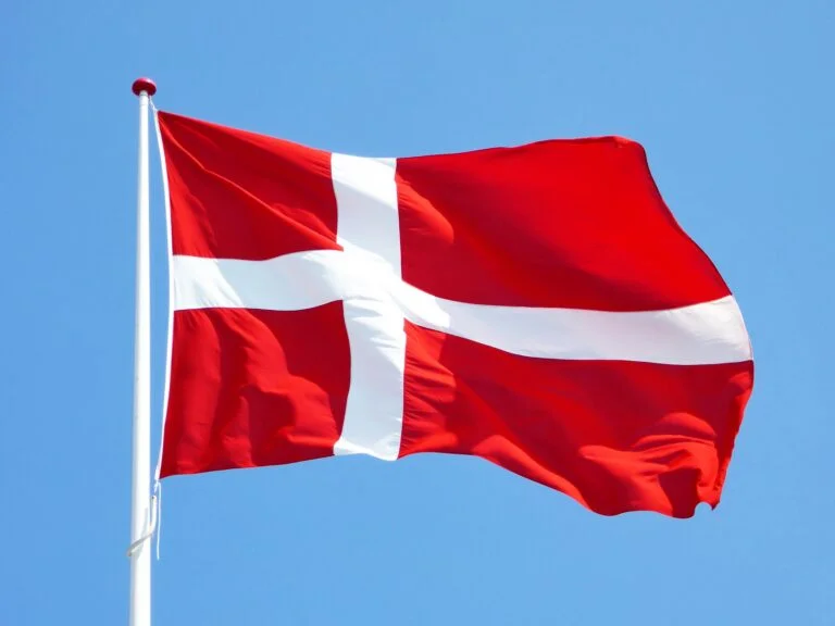 Billede af dansk flag